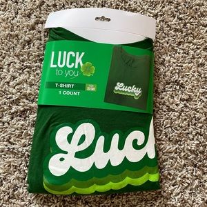 NWT st Patrick day lucky shirt